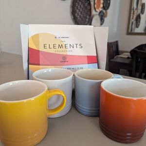 Le Creuset Elements Collection Mug set